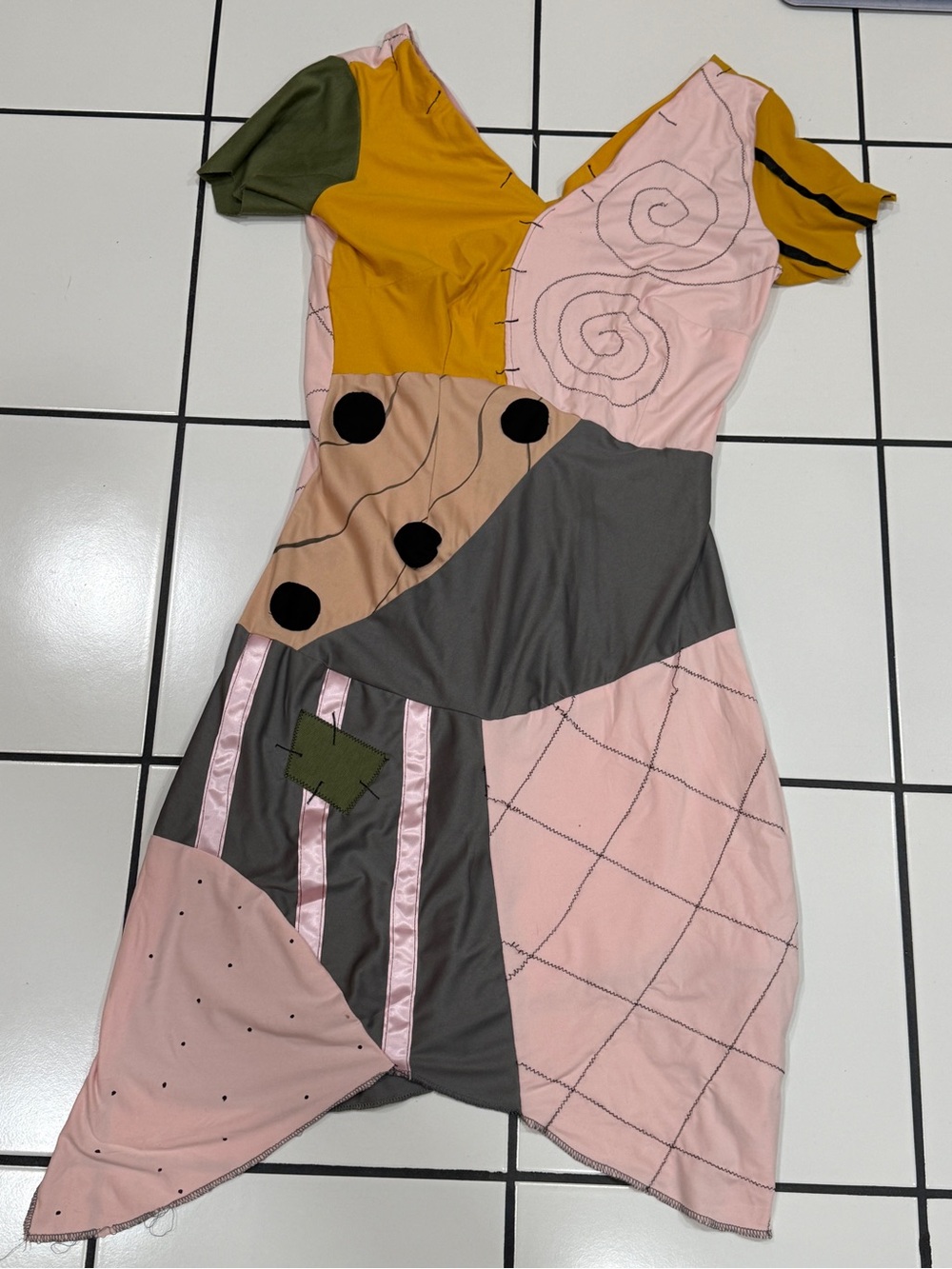Sally Nightmare Before Christmas Inspired Costume Dress S/M Halloween
